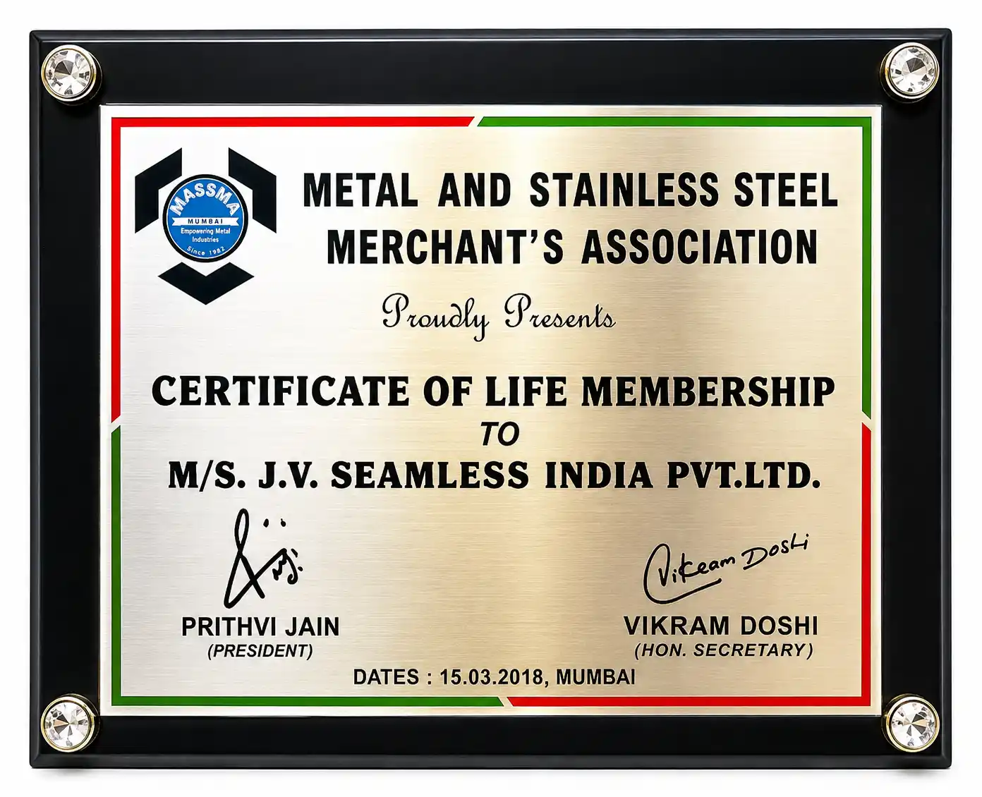 Certification
