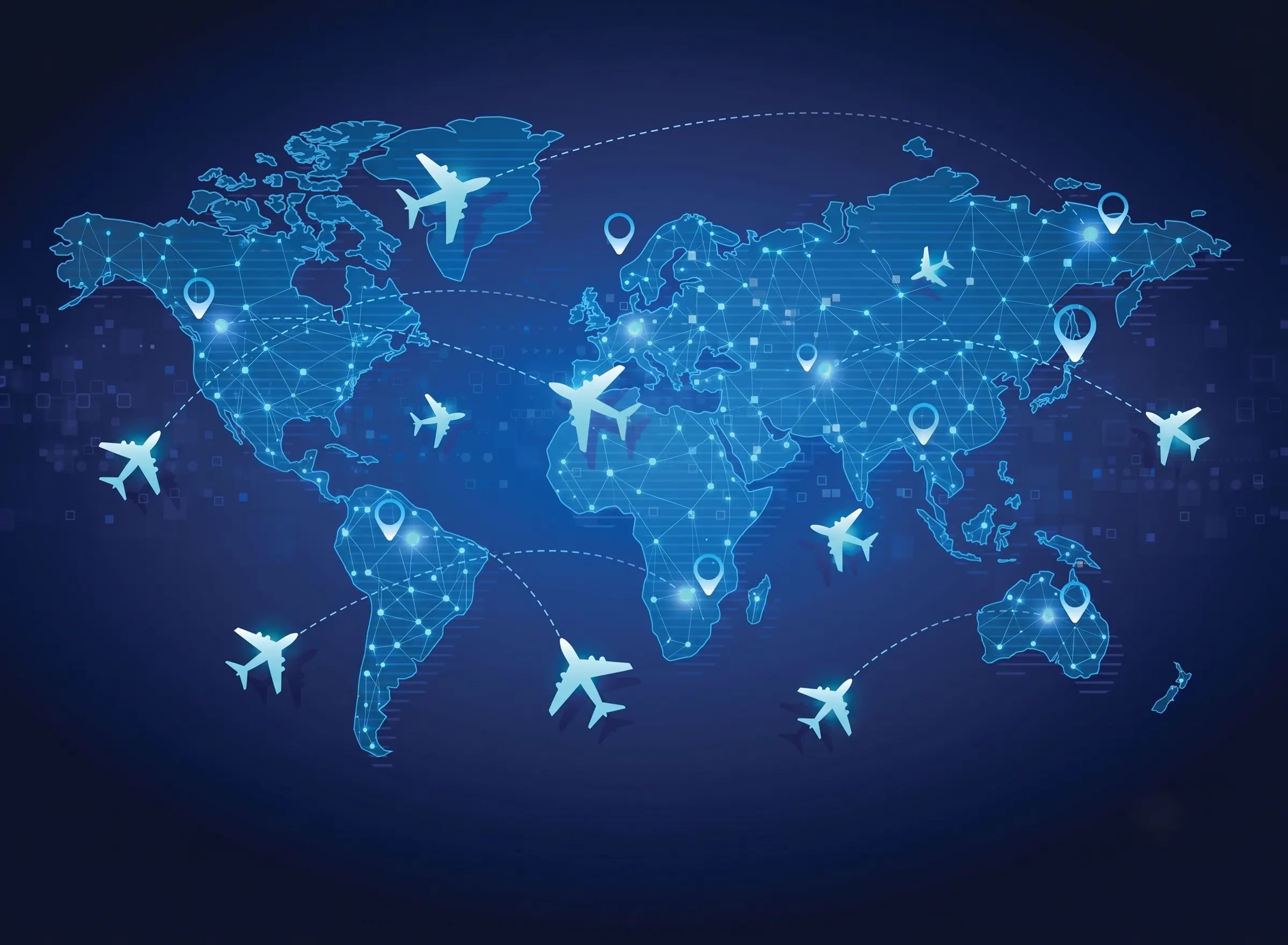 Global Customer Reach Map